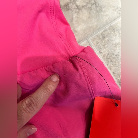 NEW NWT TGP the gym people pink running athletic shorts L large - Picture 6 of 6